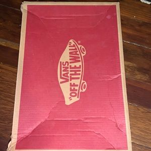 Vans off the wall size 5 1/2 navy & white used good condition